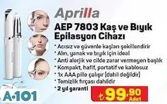APRİLLA KAŞ VE BIYIK EPİLASYON CİHAZI